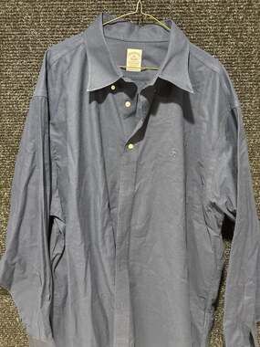 Brooks Brothers Traditional Fit Non-Iron Stretch Long Sleeve Shirt XXL x3